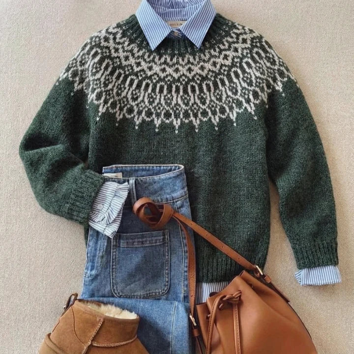 Delaney - Classic Vintage Knit Sweater