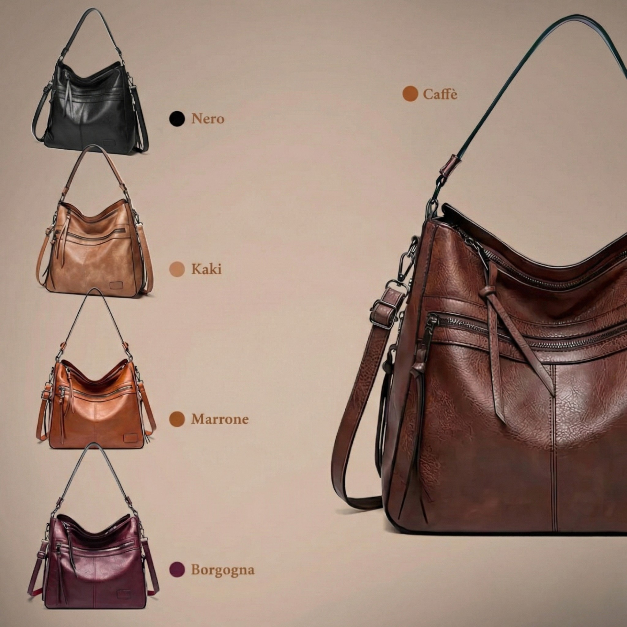 Margaux - Luxury Genuine Leather Bag