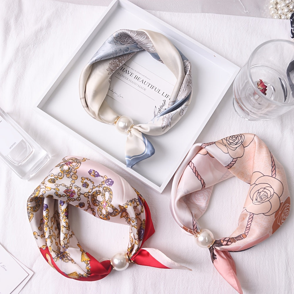 Alexandra - Elegant Satin Scarf