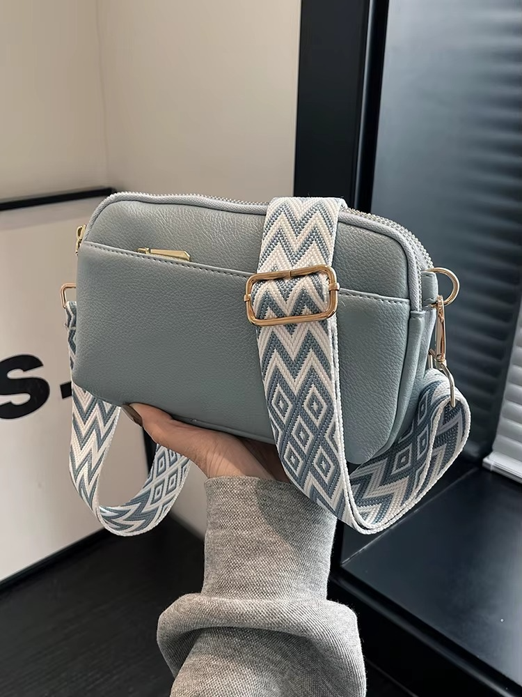 Adhara - Structured Vegan Leather Crossbody Bag