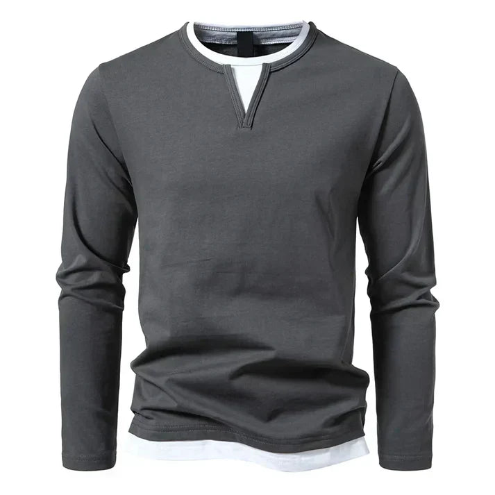 Louise – Long-Sleeve T-Shirt Made from High-Quality Combed Cotton