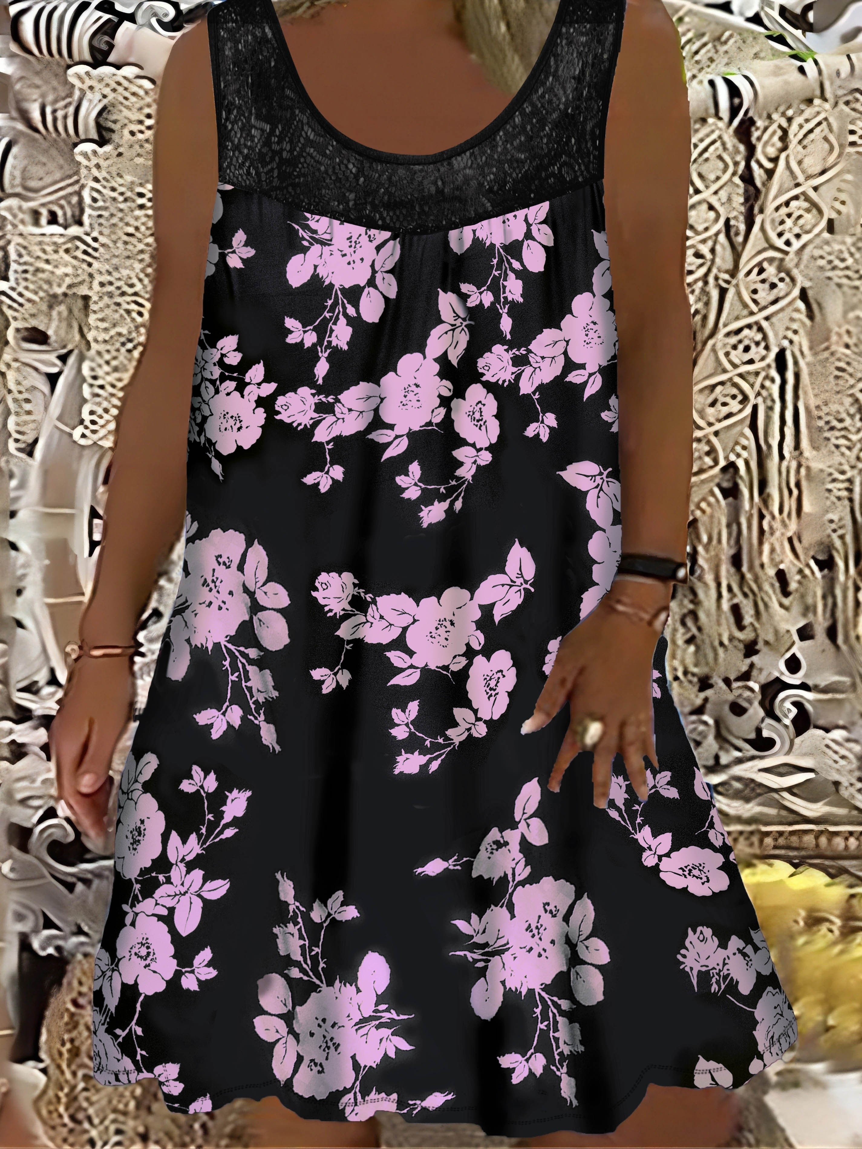 Rana - Floral Lace Summer Dress