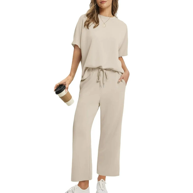 Elli – Soft Lounge Top and Trousers Set