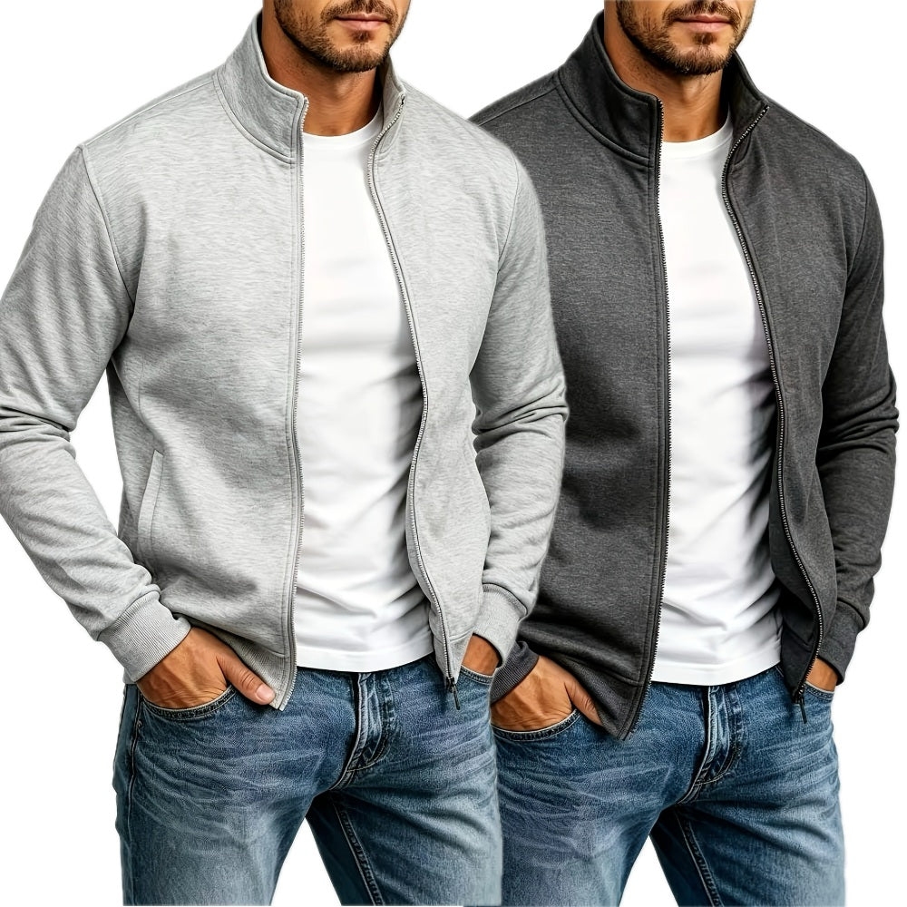 Vernon – Stand-Collar Zip Jacket