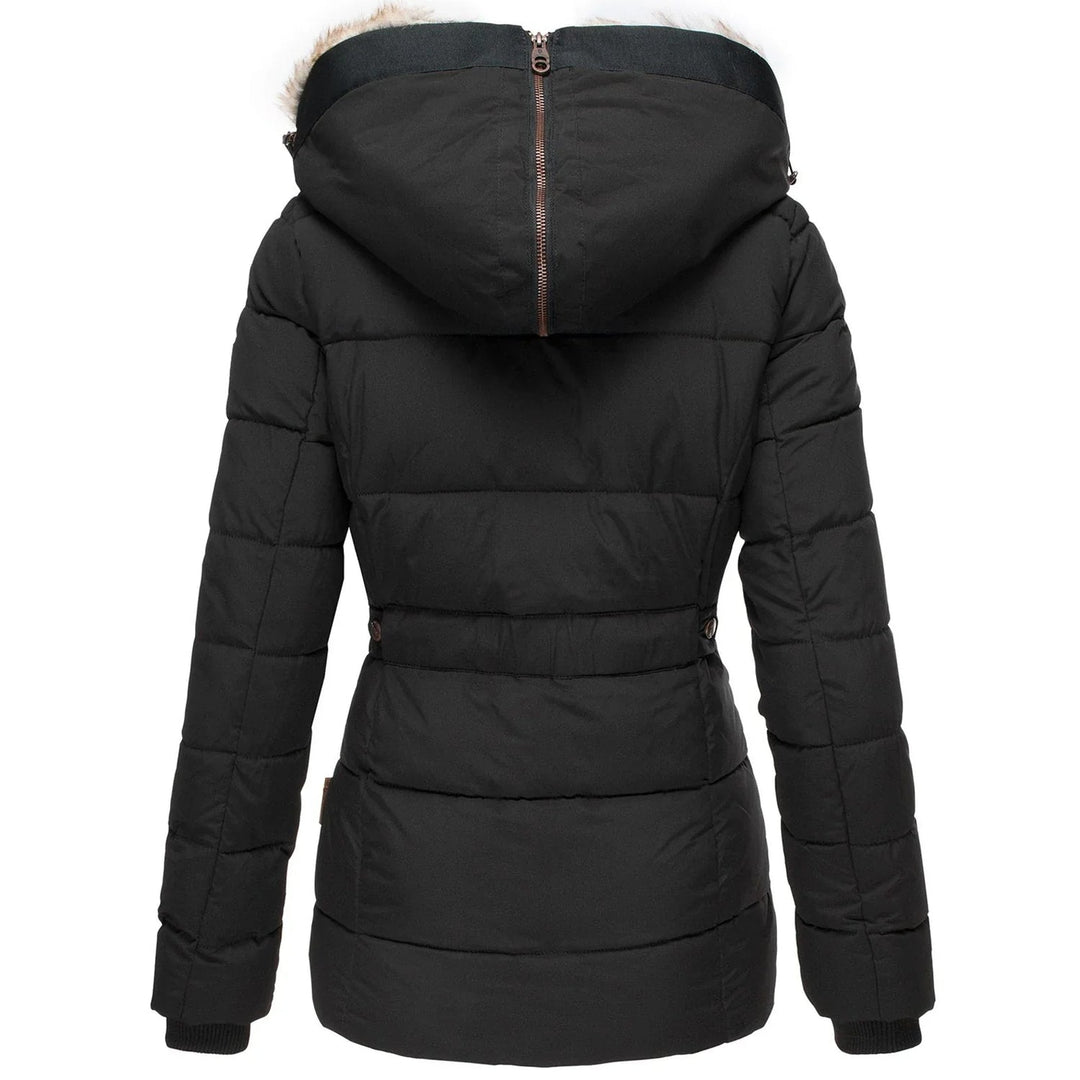 Merrie - Slim-Fit Puffer Jacket with Hood