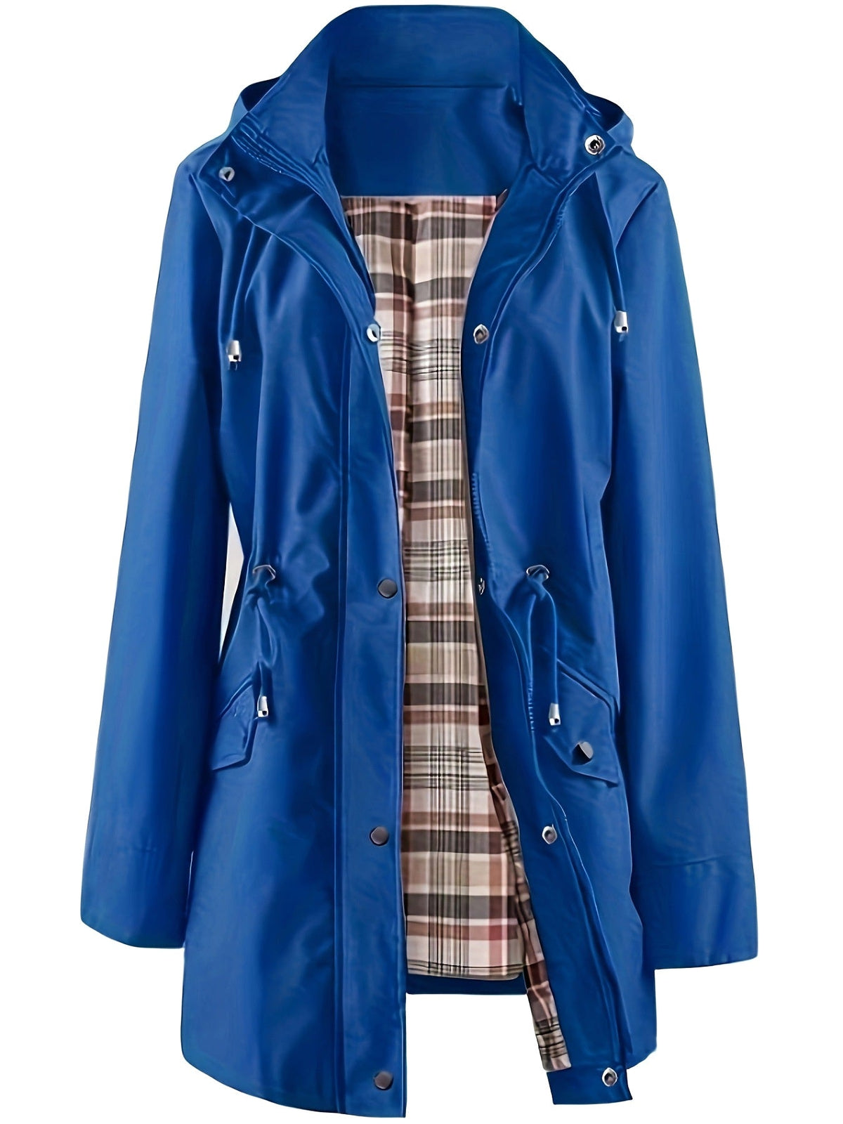 Alondra - Tartan-Lined Rain Parka