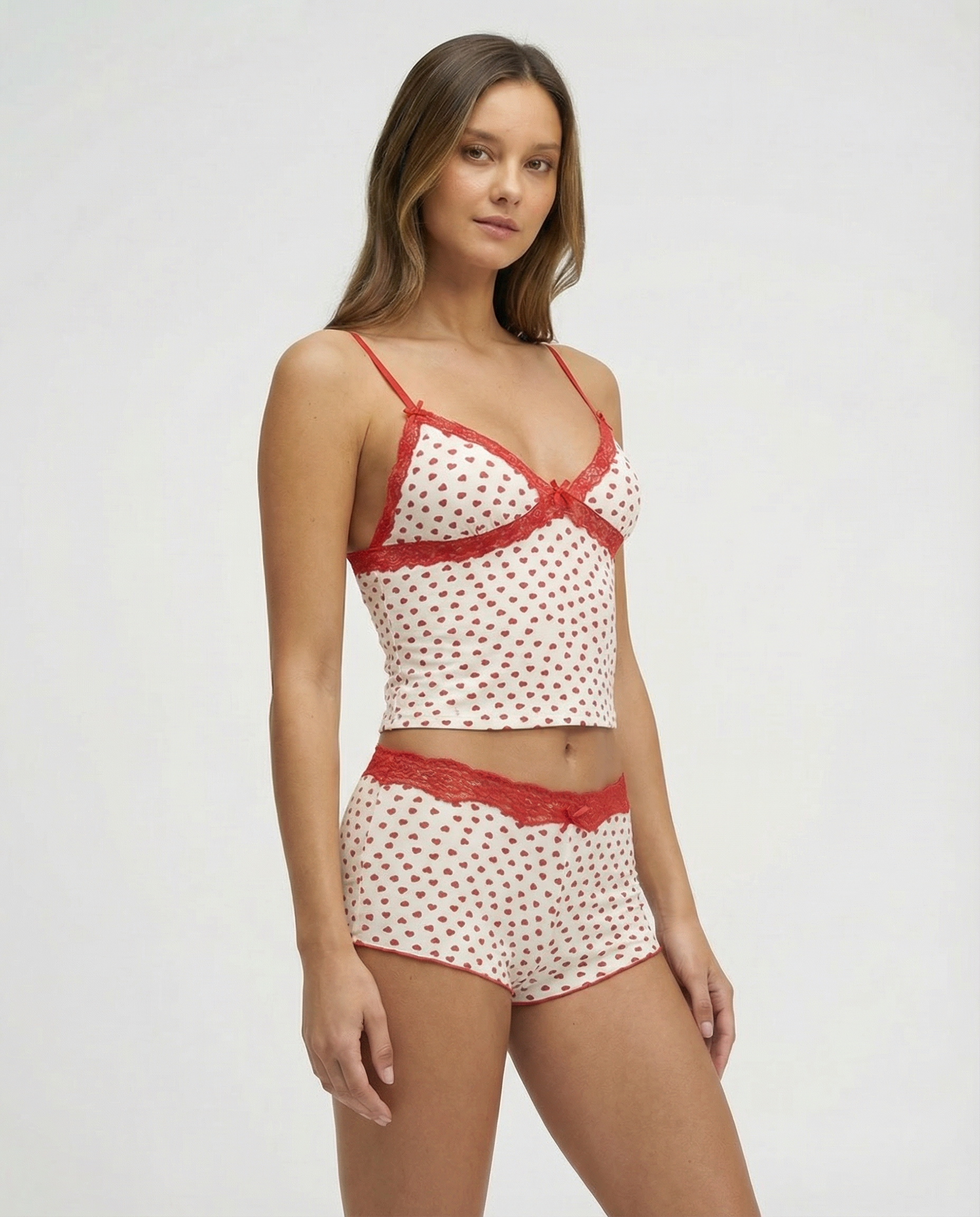 Jackie - Cherry Crush Lounge Set