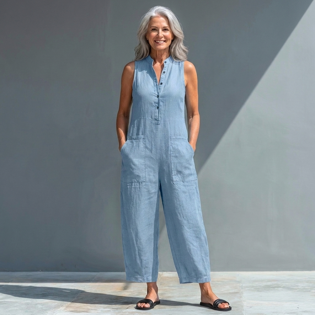Felicity - Relaxed Sleeveless Jumpsuit