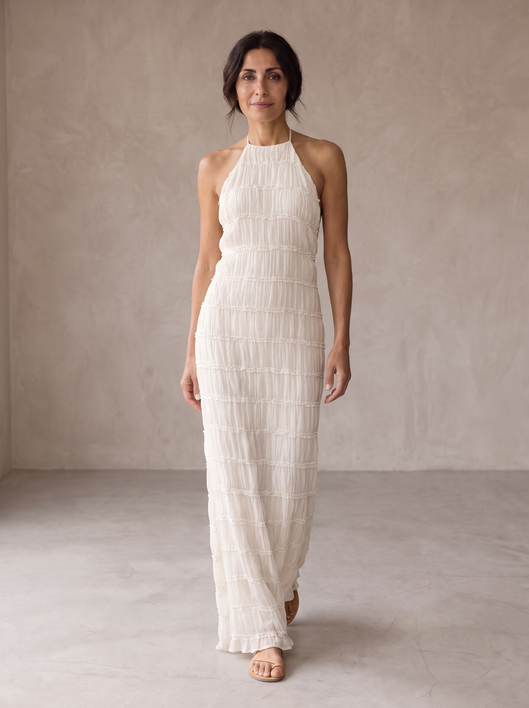 Jochel - Halter Summer Maxi Dress