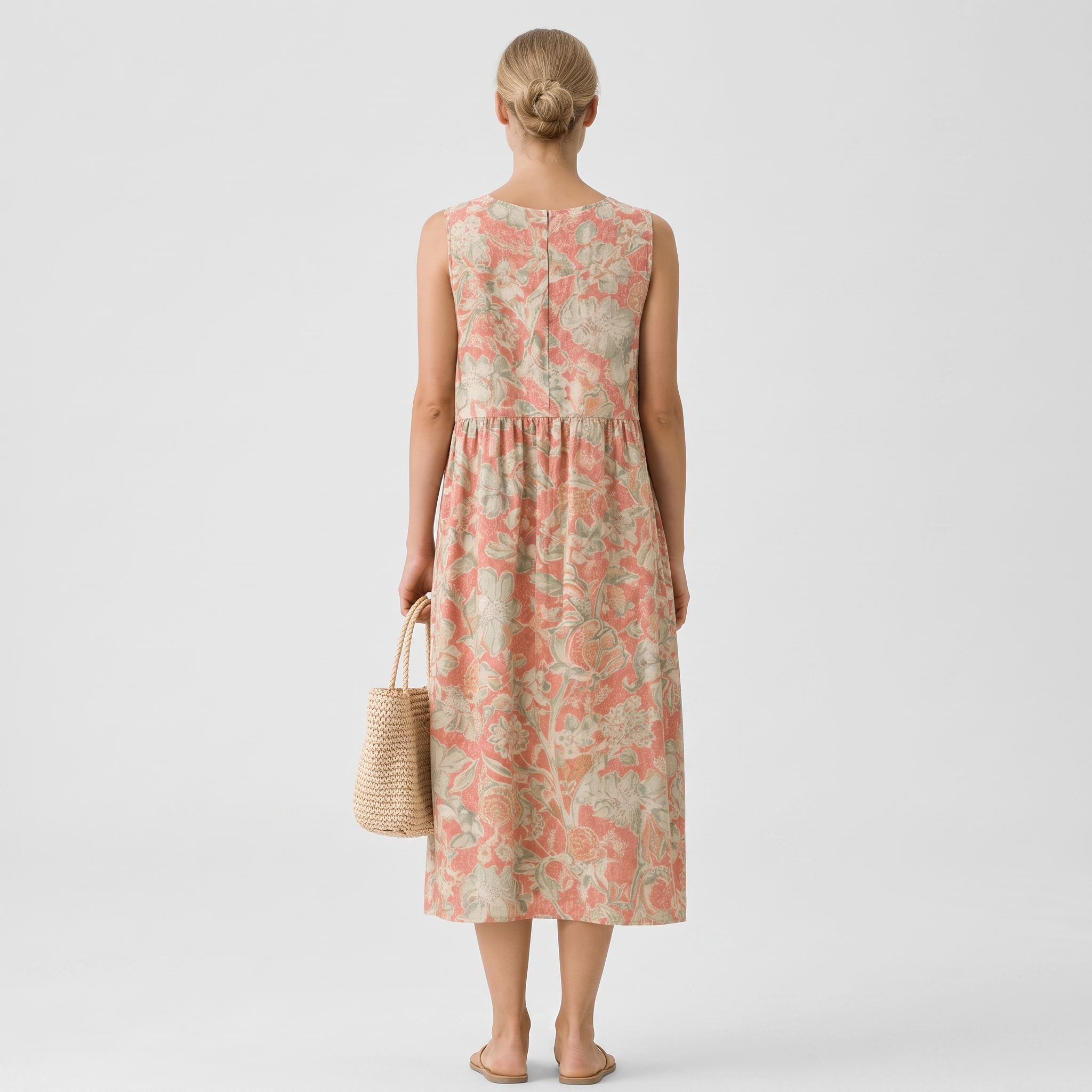 Veronica – Effortless Midi Day Dress