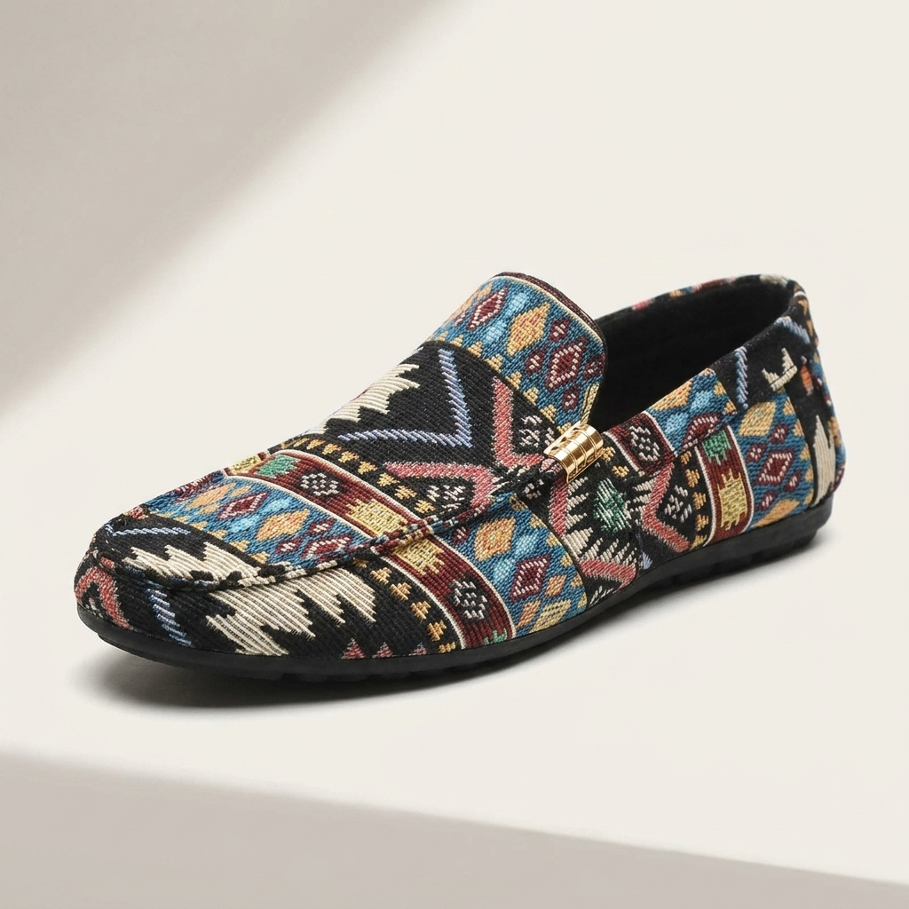 Philip - Lightweight Ethnic Loafers