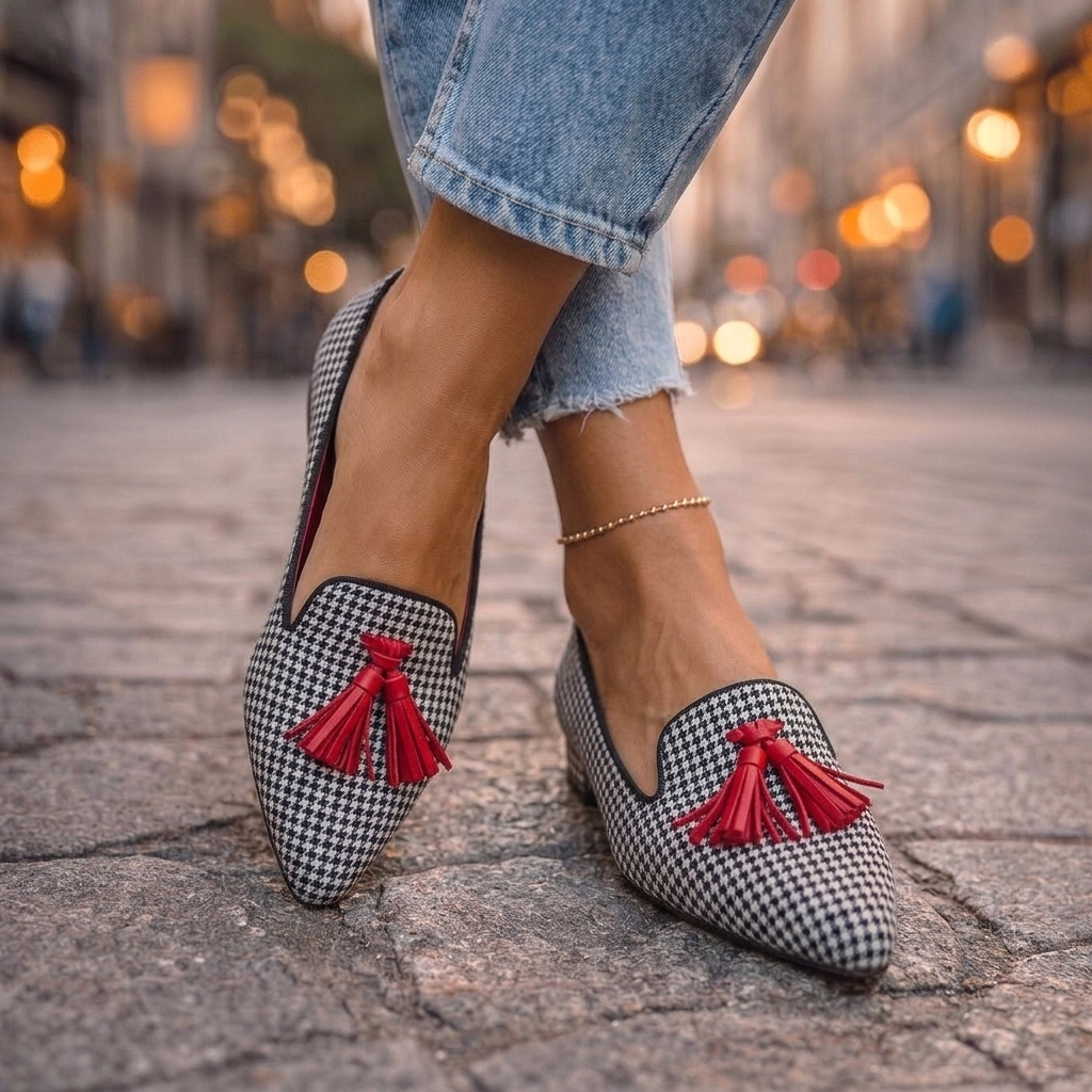 Liv - Pointed Slip-On Flats