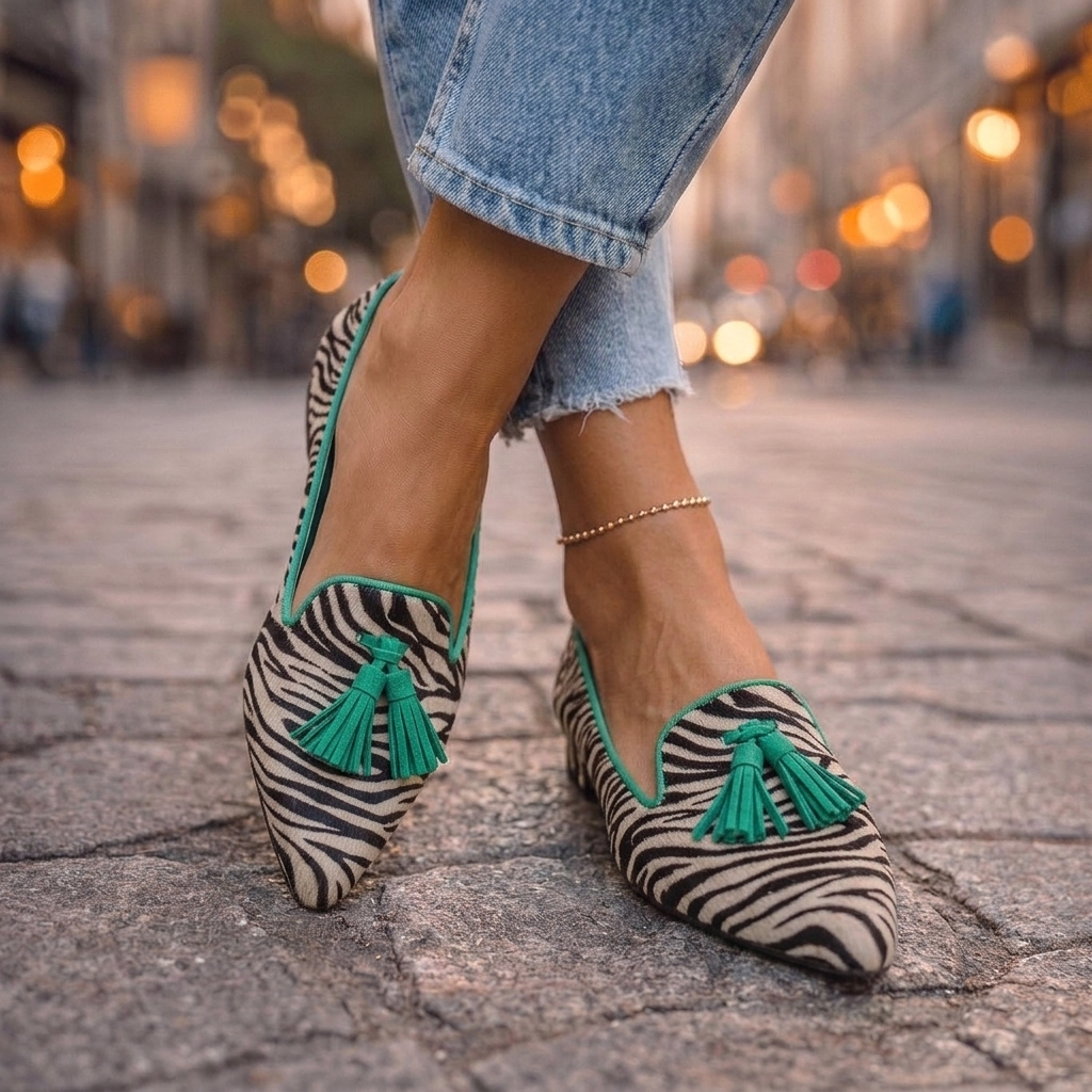Liv - Pointed Slip-On Flats