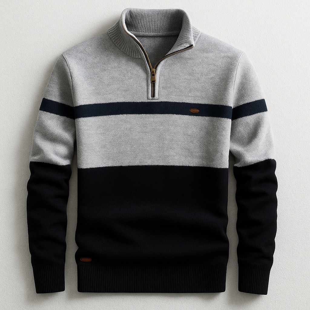 Oscar – Heritage Cotton Quarter-Zip Pullover