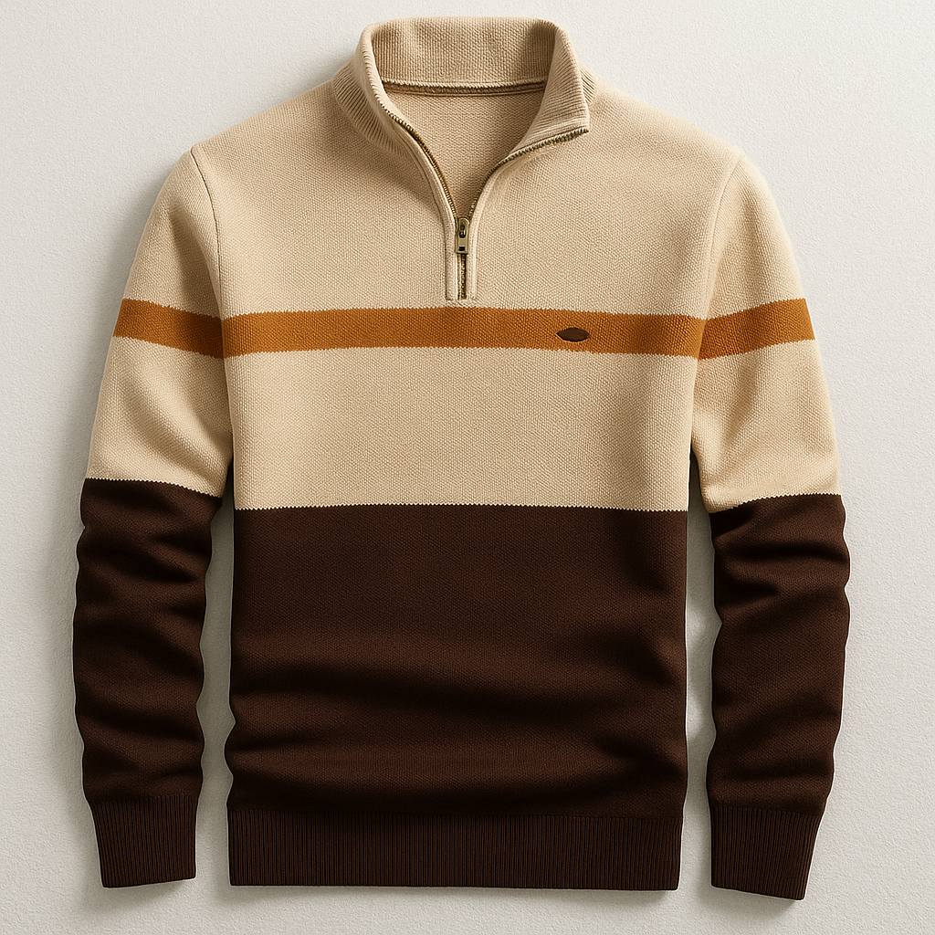 Oscar – Heritage Cotton Quarter-Zip Pullover