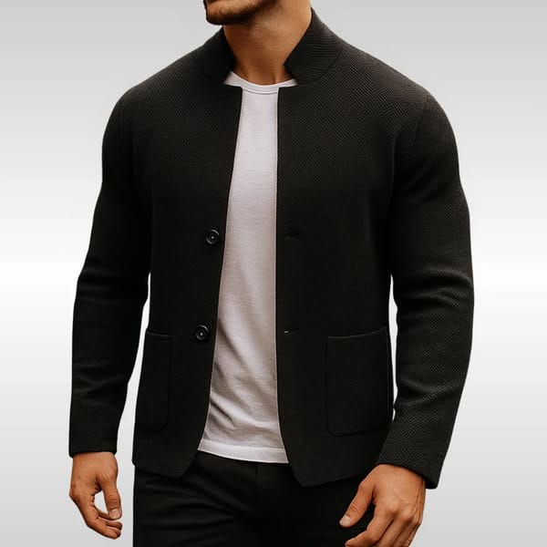 Nolan – Textured Knit Blazer
