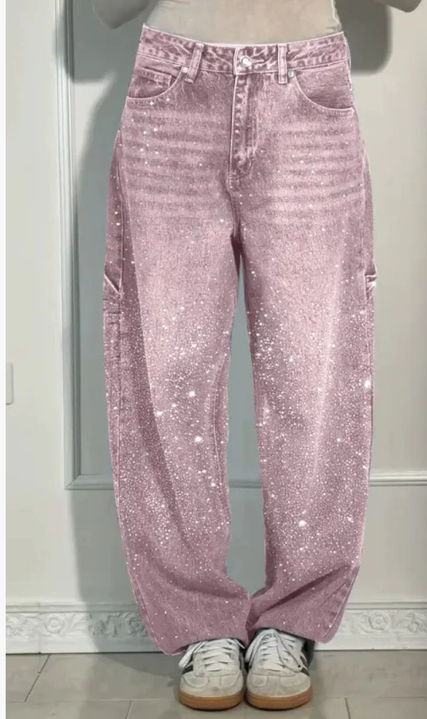 Tesse – Balloon Denim Pants for Effortless Movement