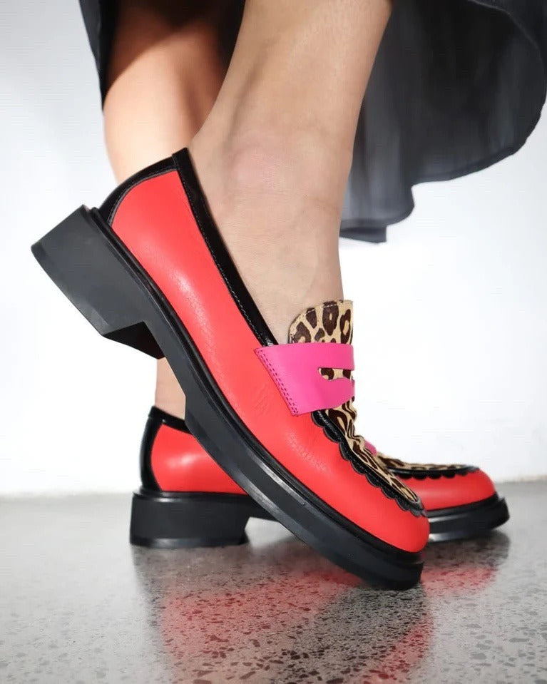 Alisa – Stylish Round-Toe Loafers