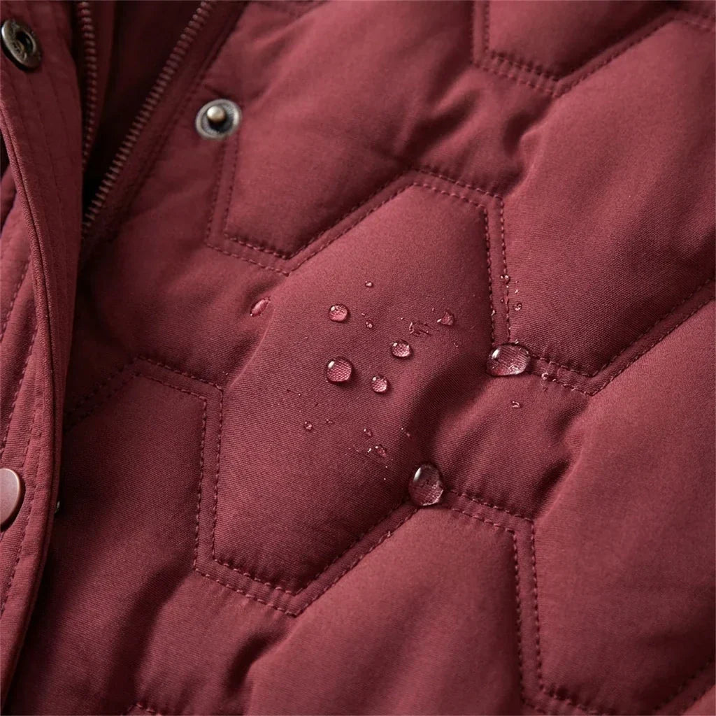 Lizza – Longline Hooded Down Coat