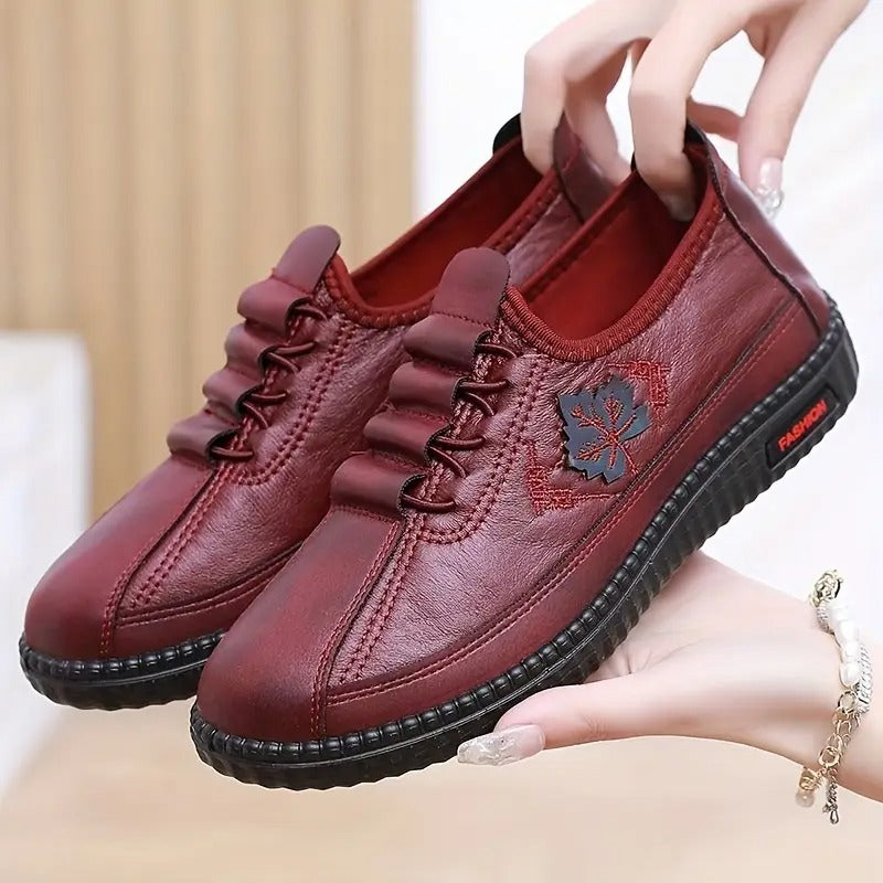 Imee – Leather Orthopedic Slip-On Shoes