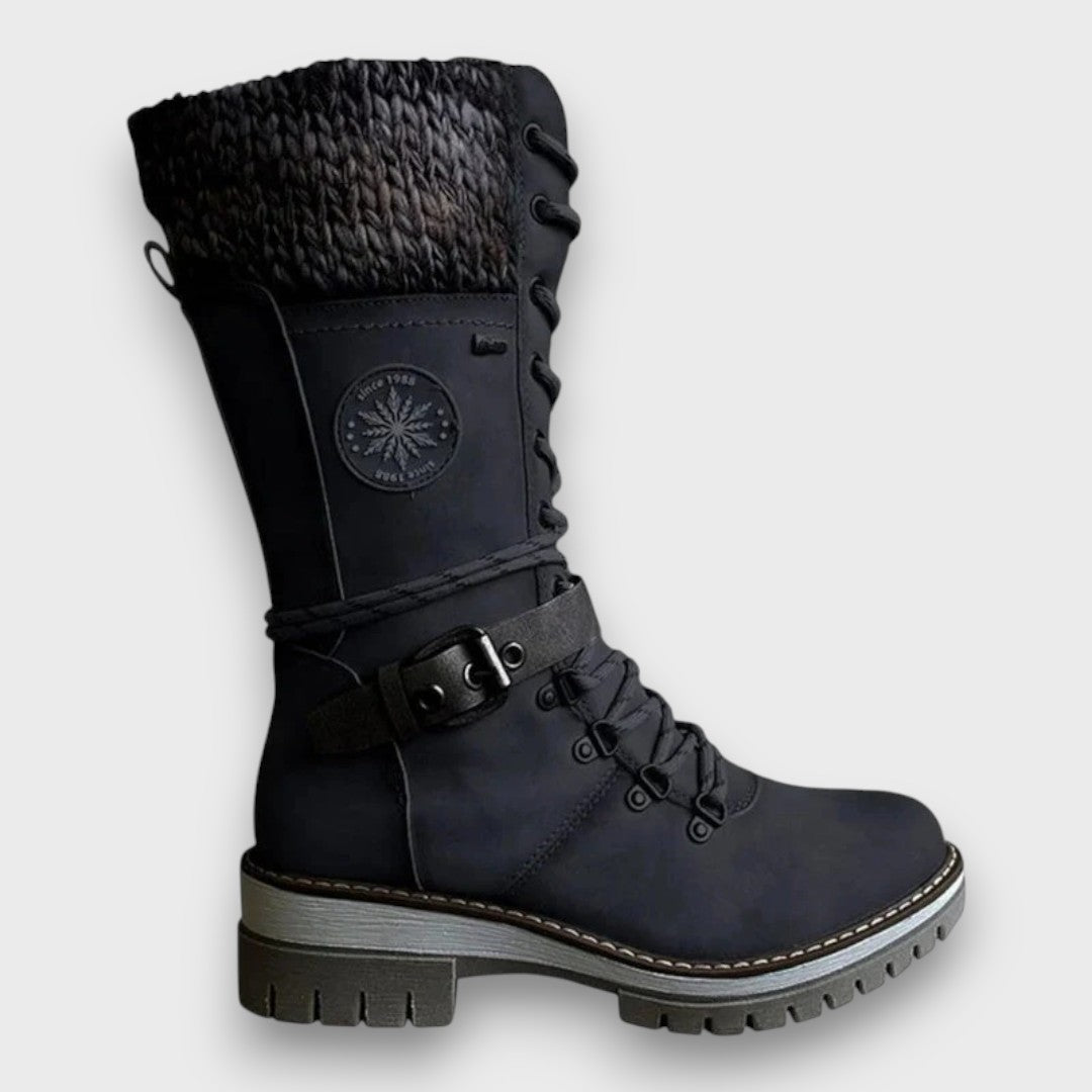 Ericca - Lace-Up Winter Boots