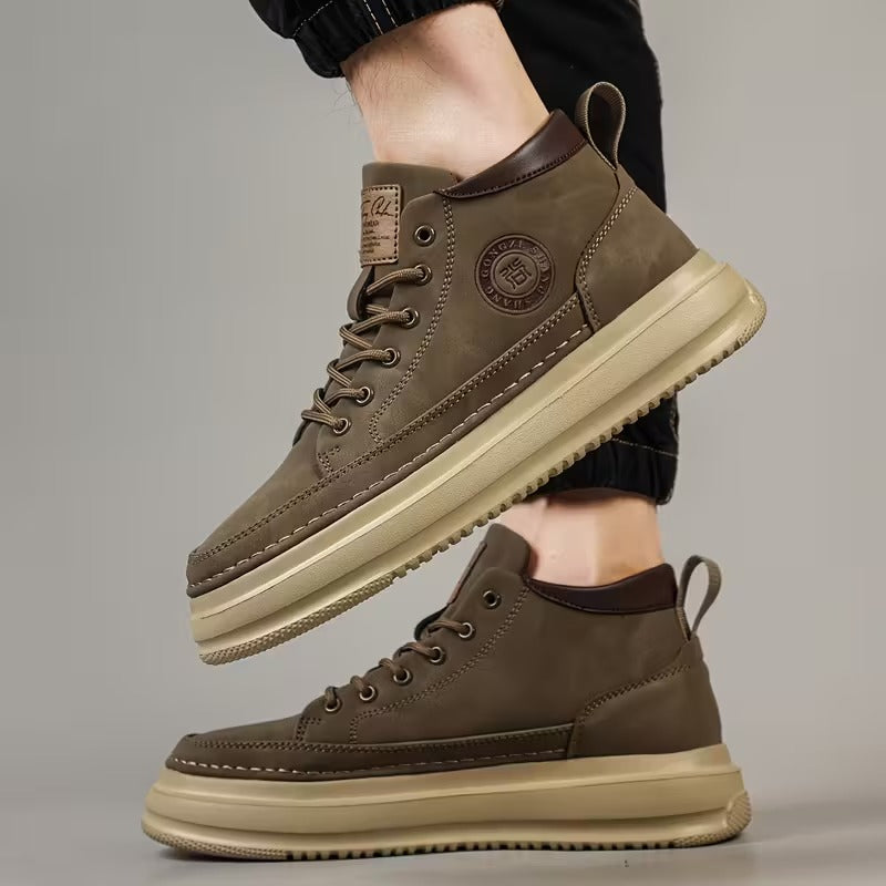 Aljur – Orthopedic Genuine Leather Shoes