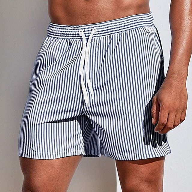 Bobby - Men's Striped Summer Shorts