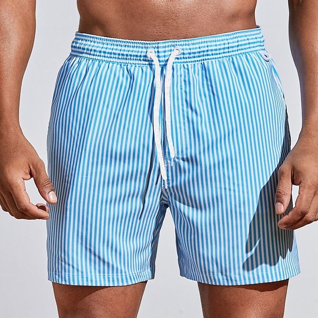 Bobby - Men's Striped Summer Shorts