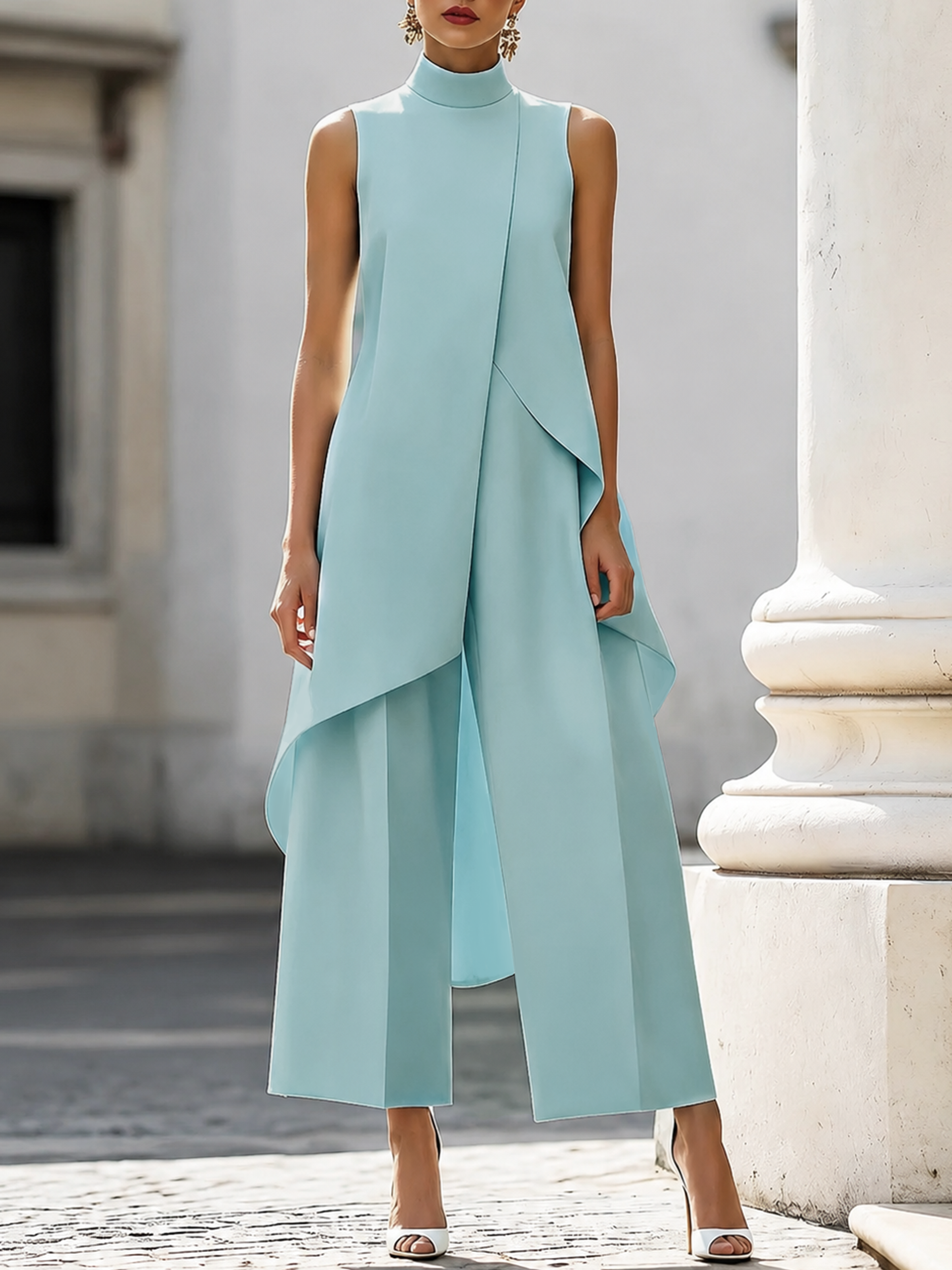 Laviana - Elegant Wide Leg Occasion Set