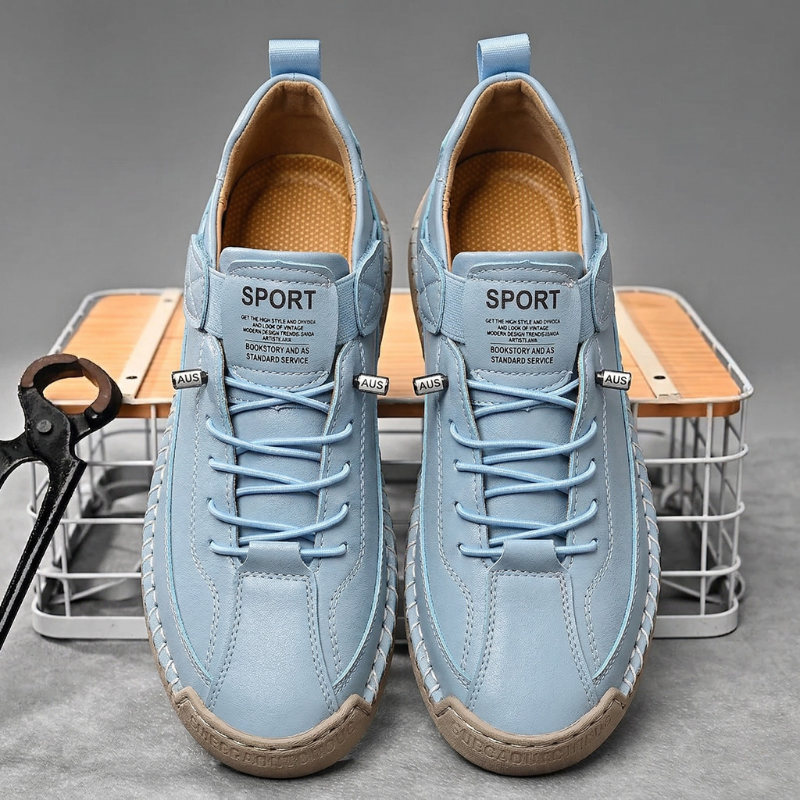 Wyatt - Hawthorne Leather Sneakers