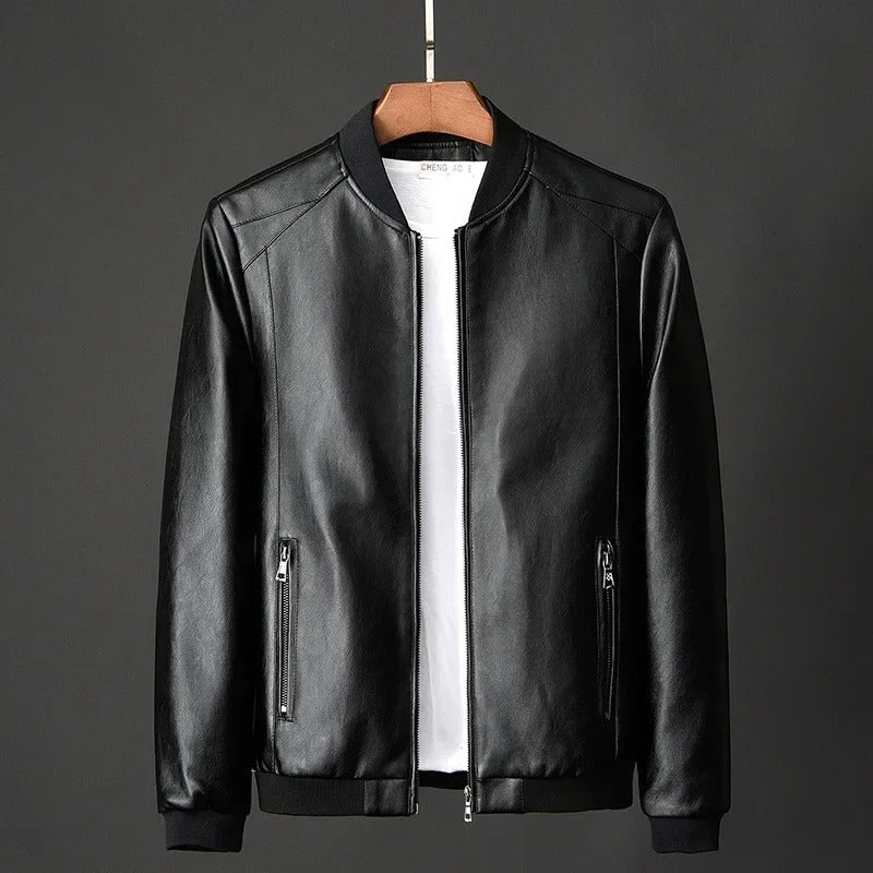 Leo - Leather Biker Jacket
