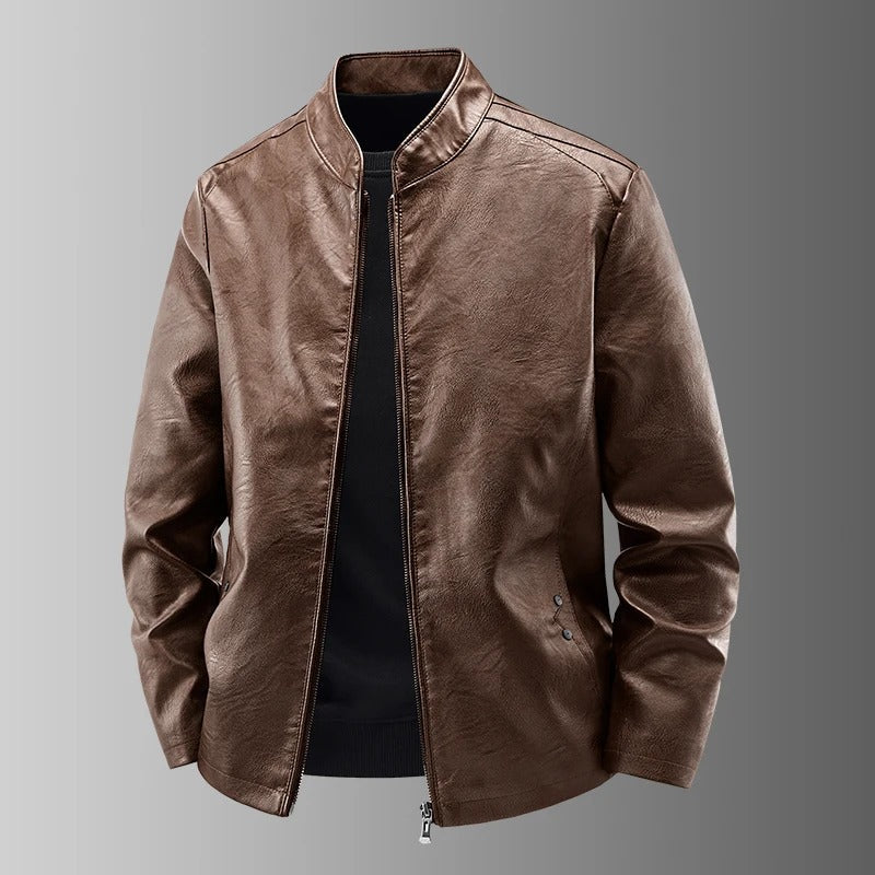 Macky - Leather Biker Jacket