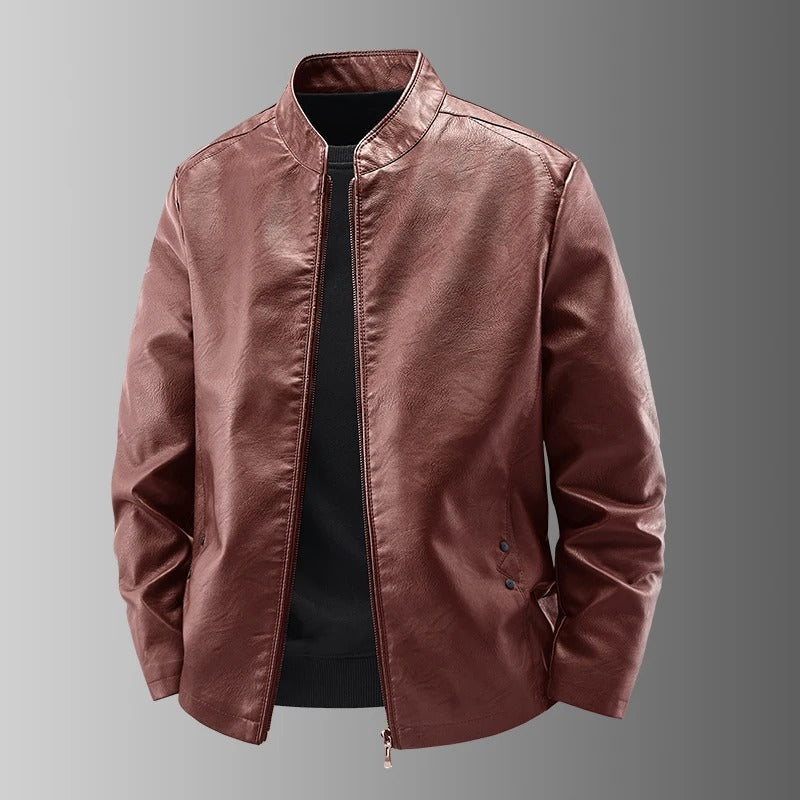 Macky - Leather Biker Jacket