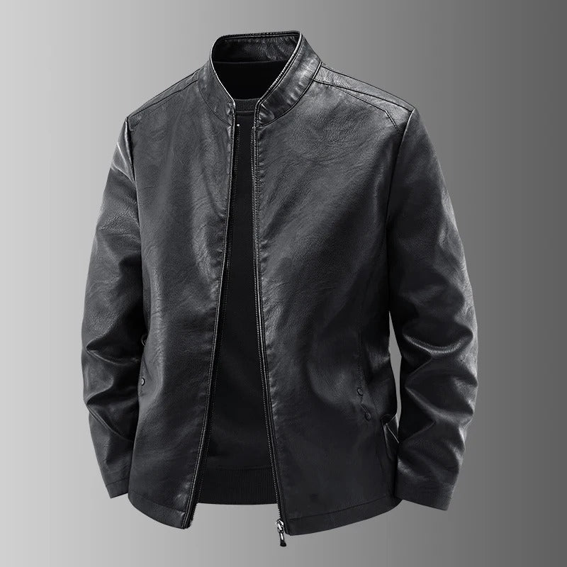 Macky - Leather Biker Jacket