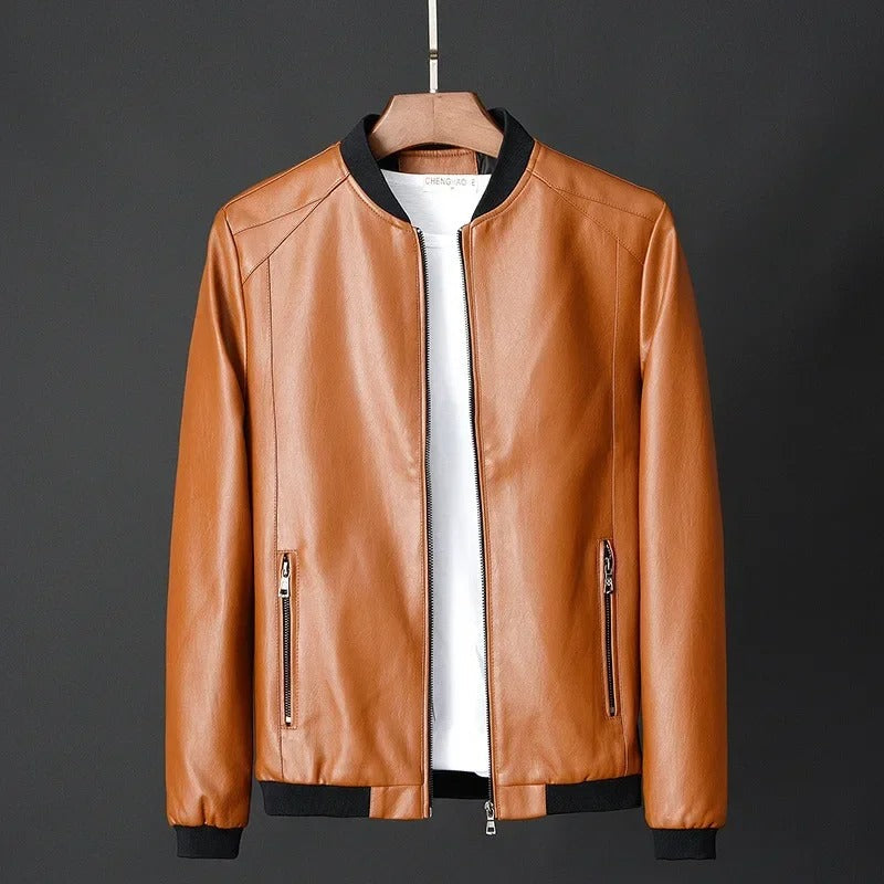 Leo - Leather Biker Jacket
