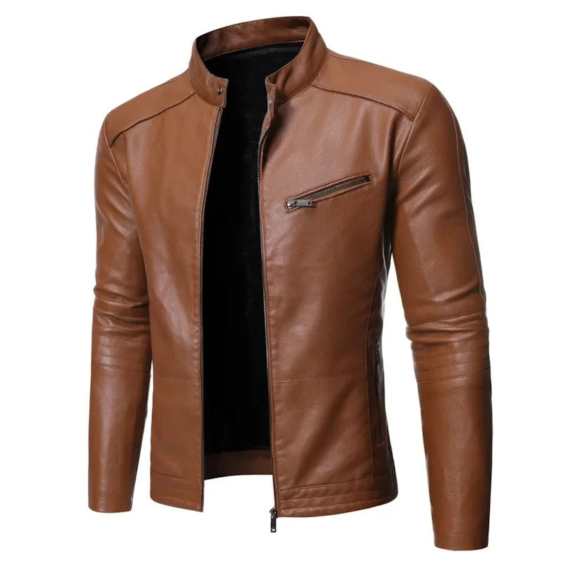 Adam - Elegant Leather Jacket