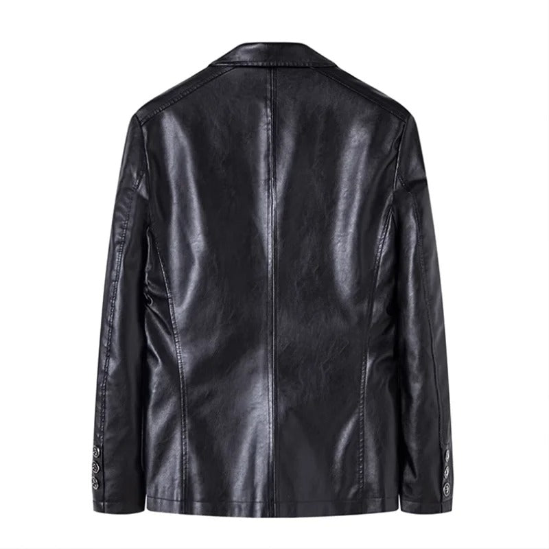 Frank - Business Casual Leather Jacket
