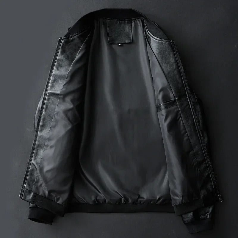 Leo - Leather Biker Jacket
