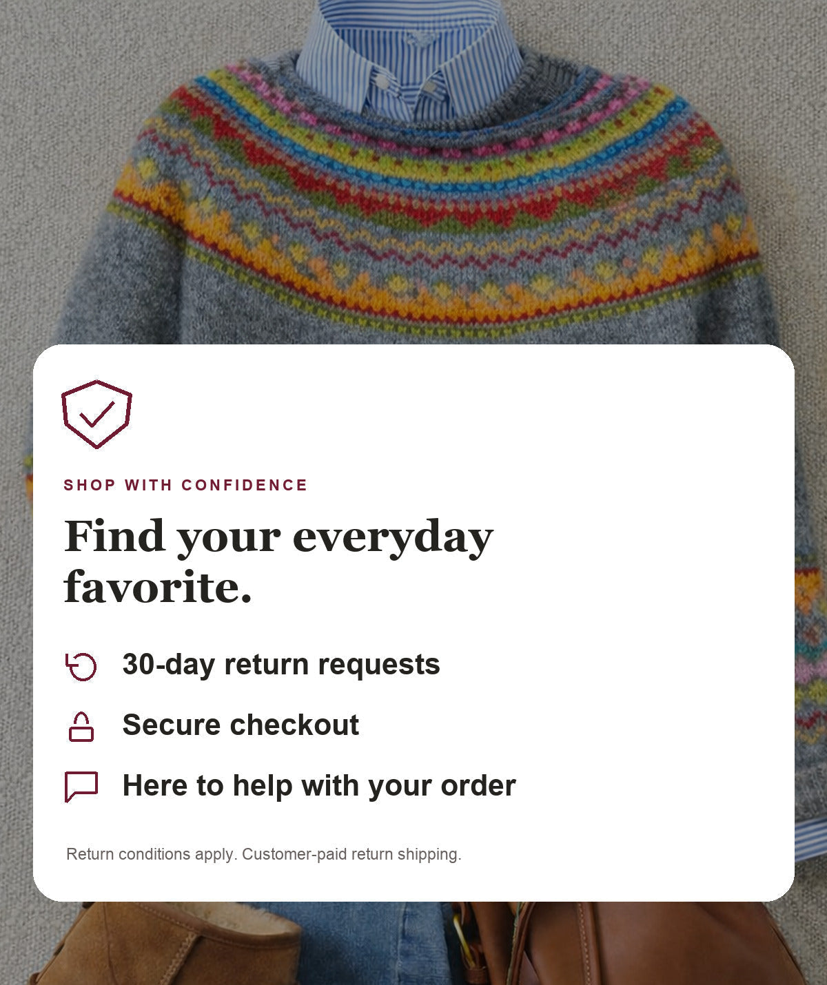 Adalyn - Nordic Knit Sweater