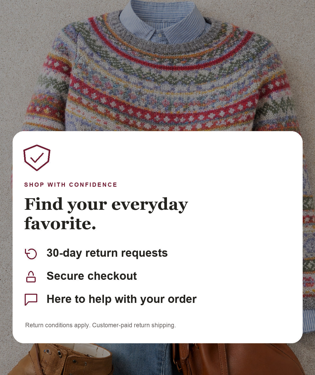 Laila - Fair Isle Knit Sweater