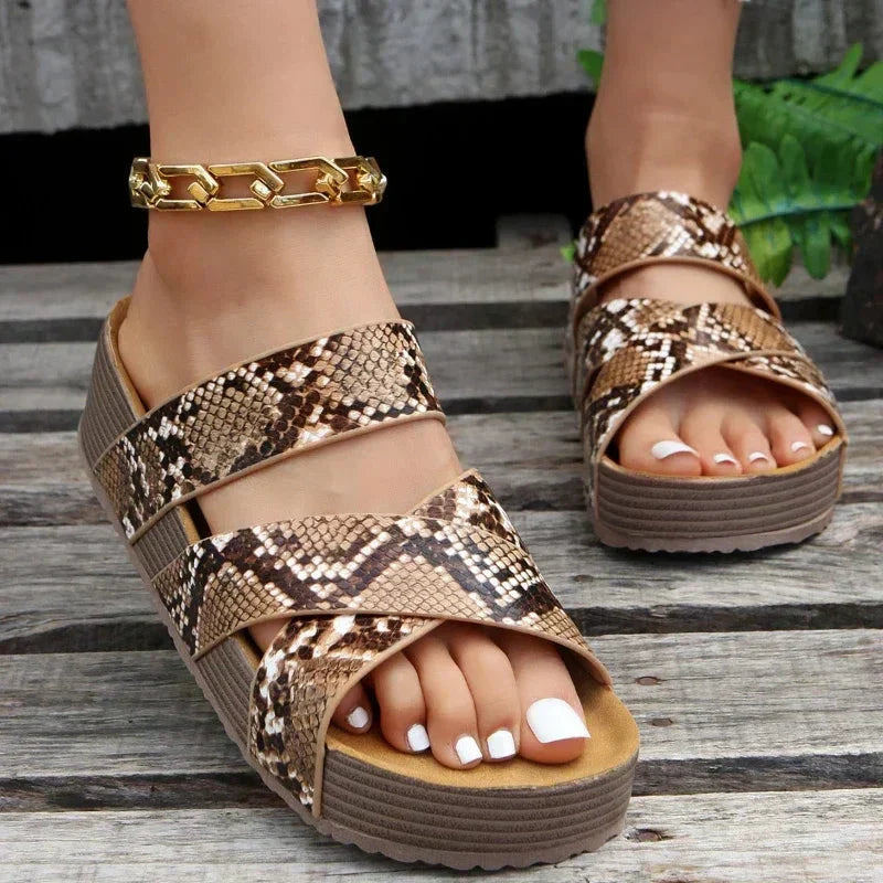 Skylar - Leather Orthopedic Sandals