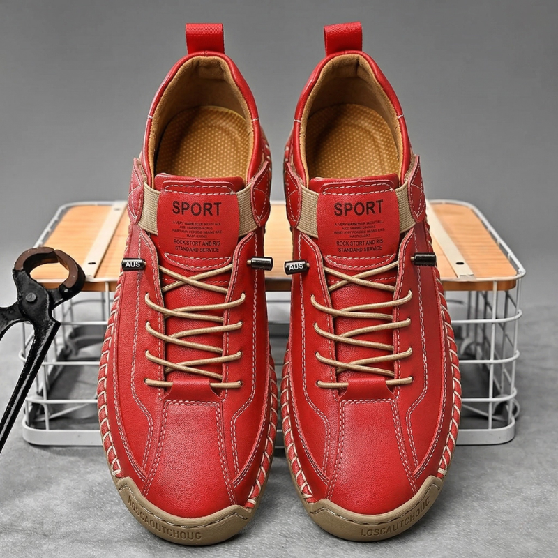 Wyatt - Hawthorne Leather Sneakers