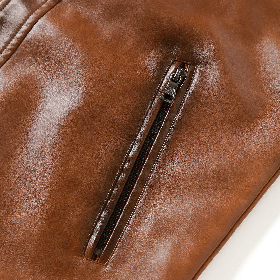 Bryan – Roadster Leather Jacket