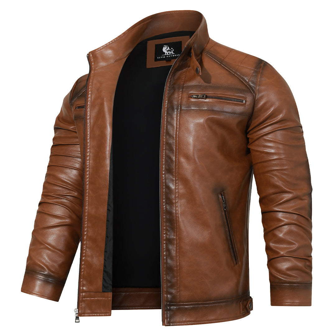 Bryan – Roadster Leather Jacket
