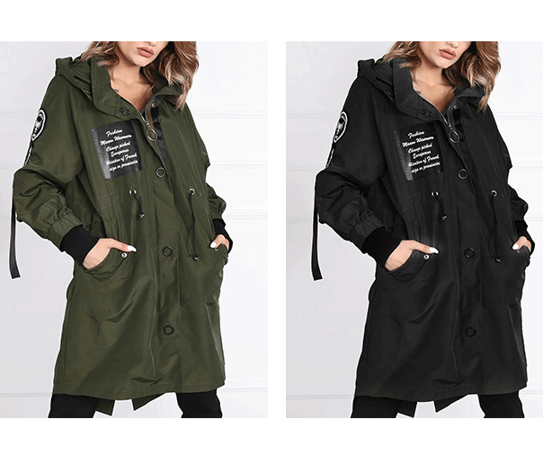 Leia - Hooded Weather-Ready Coat