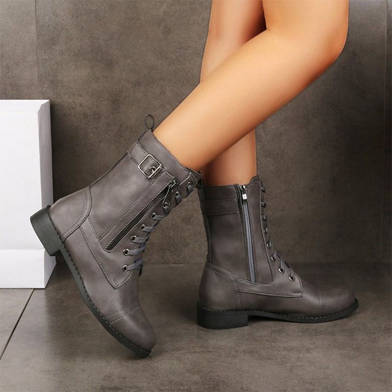Heidi - Wide-Fit Orthopedic Leather Boots
