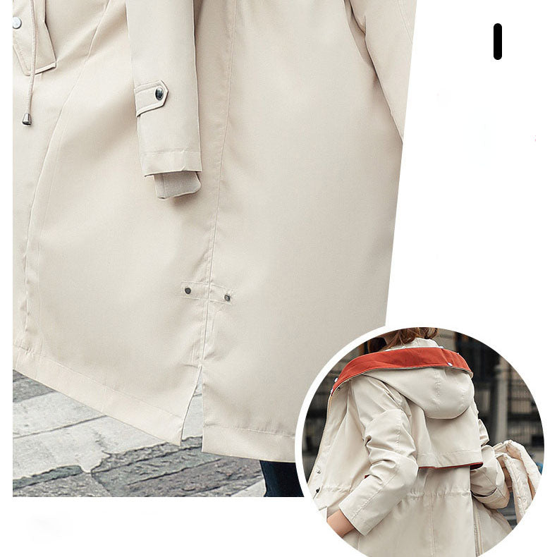 Fionna – Women's Winter Jacket with Hood and Soft Fur Collar