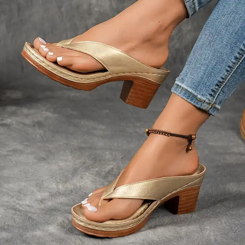 Soffie – Stylish Orthopedic High-Heel Sandals
