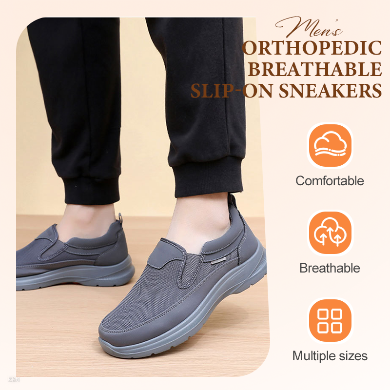 Ethan – Orthopedic Breathable Slip-On Sneakers