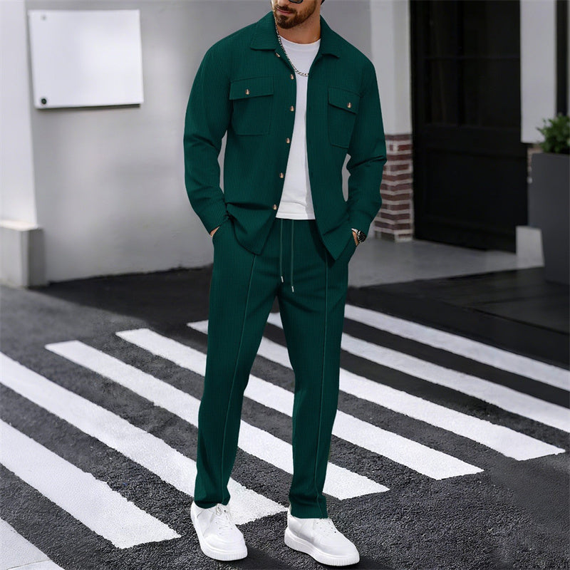 Jonathan - Waffle Knit Comfort Two Piece Set